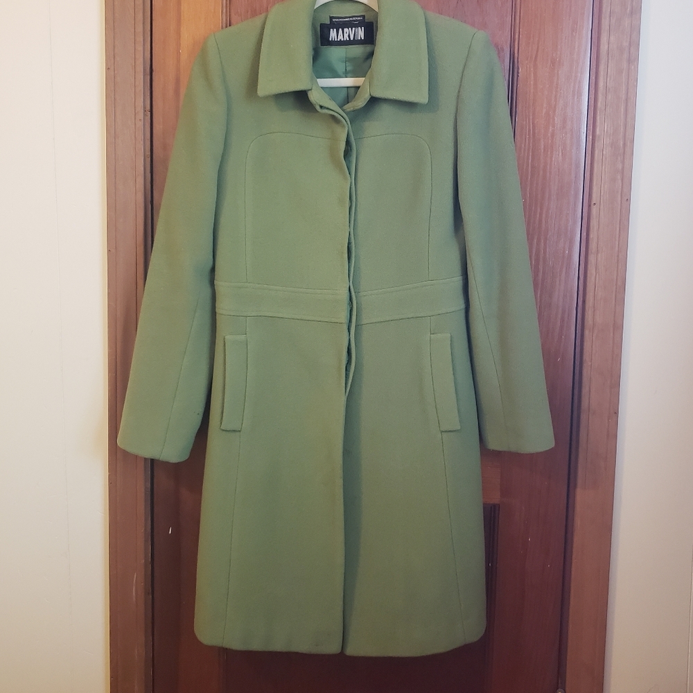 Marvin Richards Long Wool Coat